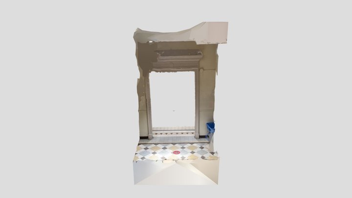 Jyothis_Refined 3D Model of Entrance 3D Model