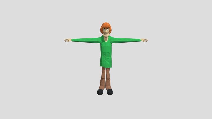 Scooby Doo Creepy Run Shaggy