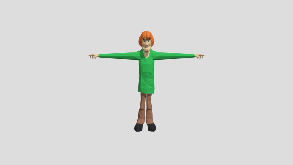 Scooby Doo Creepy Run Shaggy