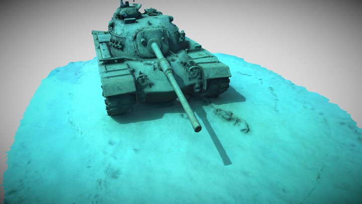 Underwater tank KAS Turkey (Panzer) 3D Model