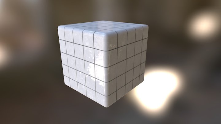 Bathroom Tiles 3D Model