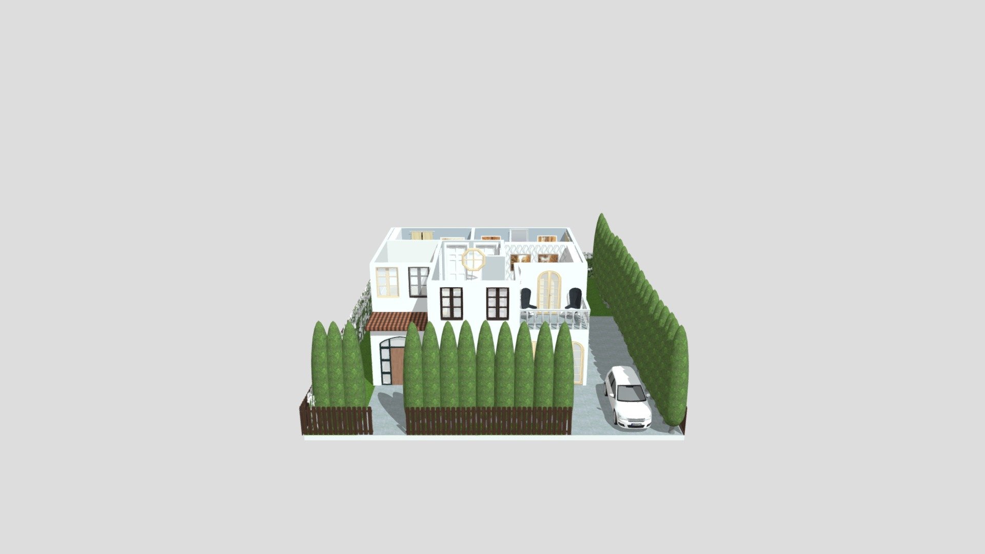 Spanish style house