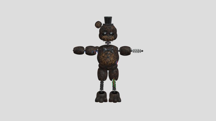 Ignited Freddy – Modello 3D gratuito STL