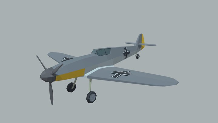 Messerschmitt Bf.109 3D Model