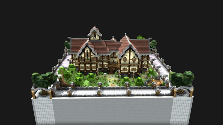 Maestrea Creative - A_Little_Panda's House 3D Model
