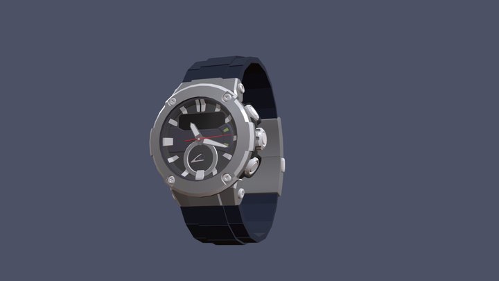 HW_XYZ Detailing 3/1 - (wrist watch) 3D Model