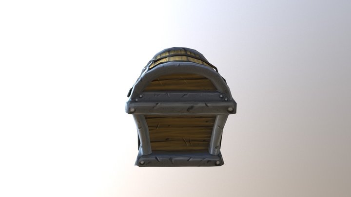 Treasure Chest 3D Model