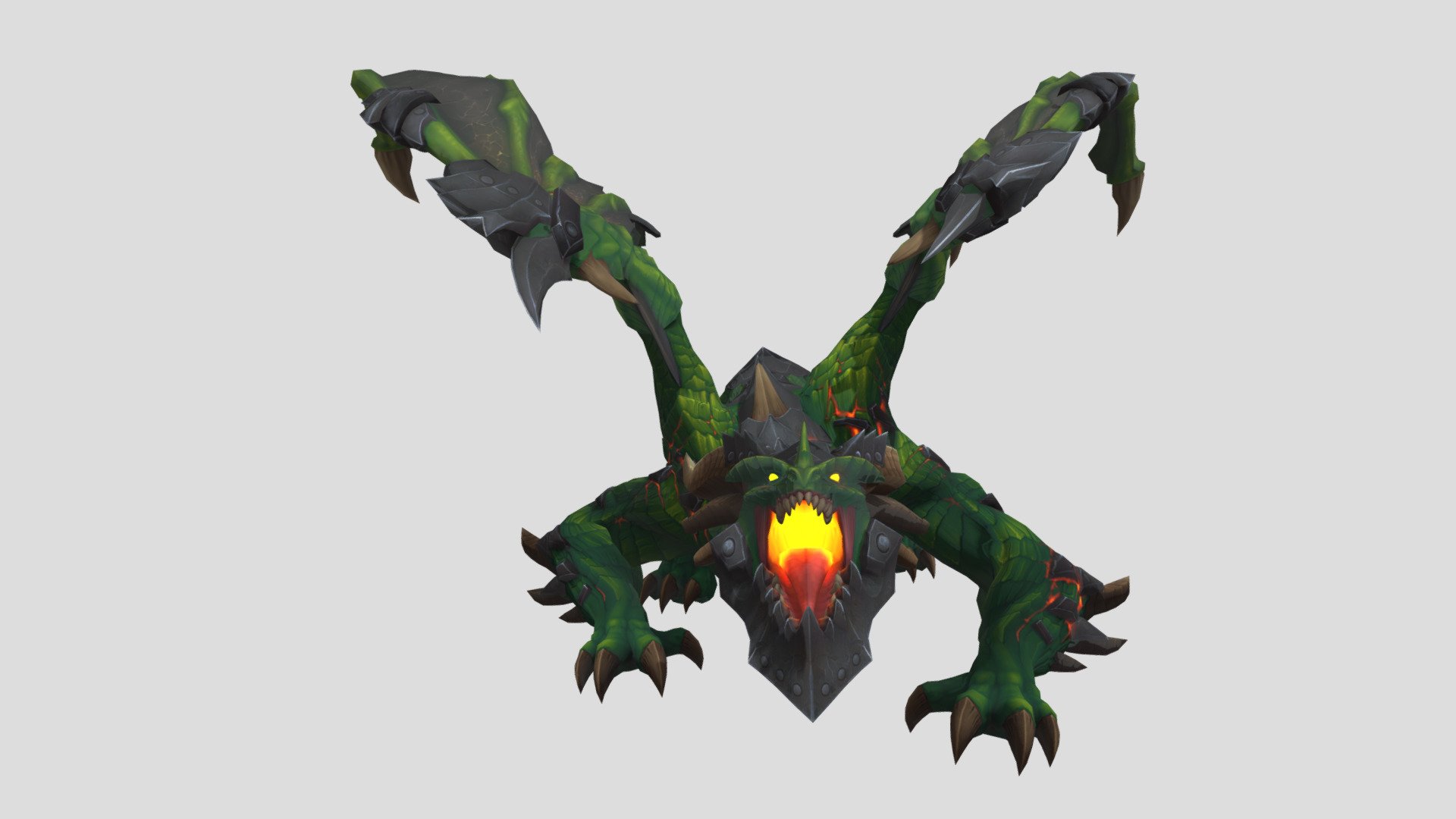 Deathwing var2 - Download Free 3D model by Catholomew [ef03cd8] - Sketchfab