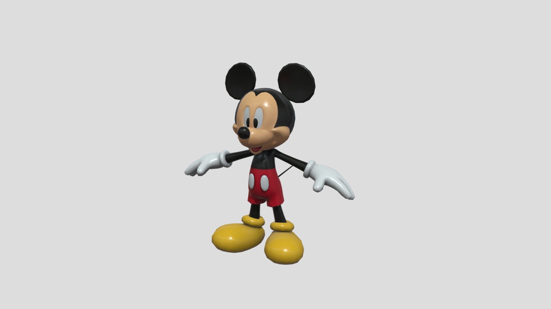 mickey-mouse-fbx - 3D model by mustafatylan68 [ef04a0b] - Sketchfab