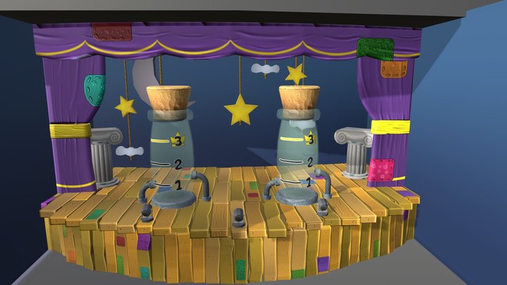 Podium - Sweet Dreams 3D Model