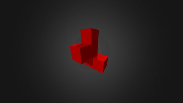 Red Sketch 3D Model