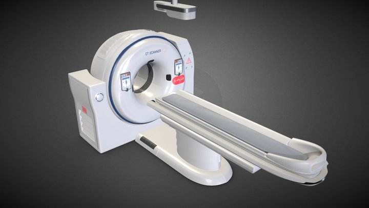 CT Scanner 3D Model