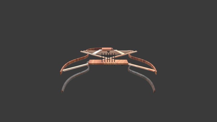 Guitar Interior Design 3D Model