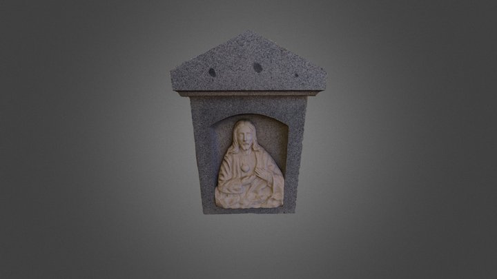 Relieve Cristo 3D Model
