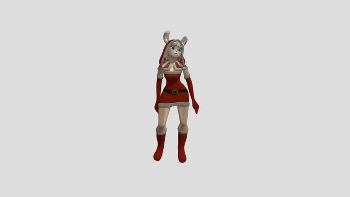 The Girl In The Rabbit Costume – Modello 3D gratuito STL