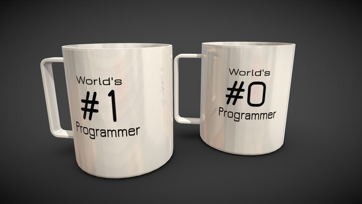 World's #0 #1 Programmer – Modello 3D gratuito STL