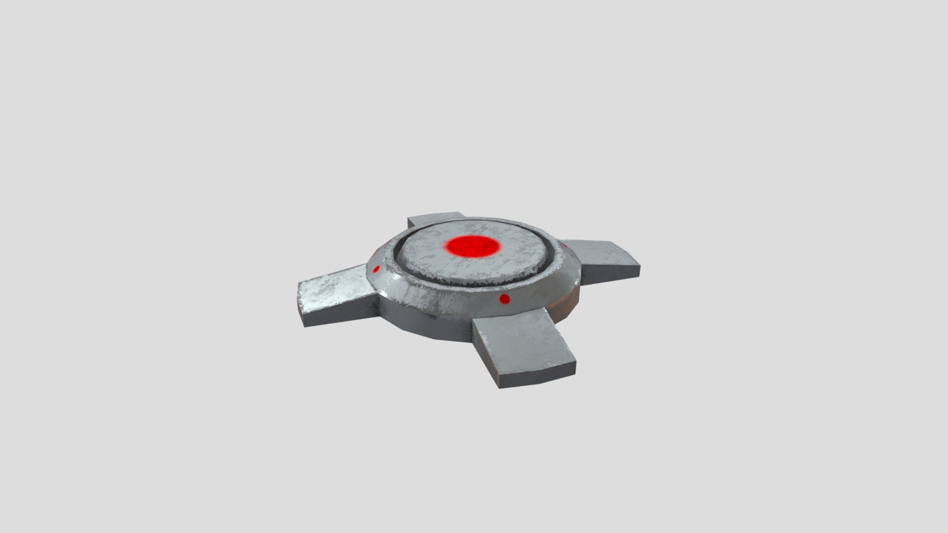 Landmine - 3D Model By Alex (@alexalessi) [ef0a667] - Sketchfab