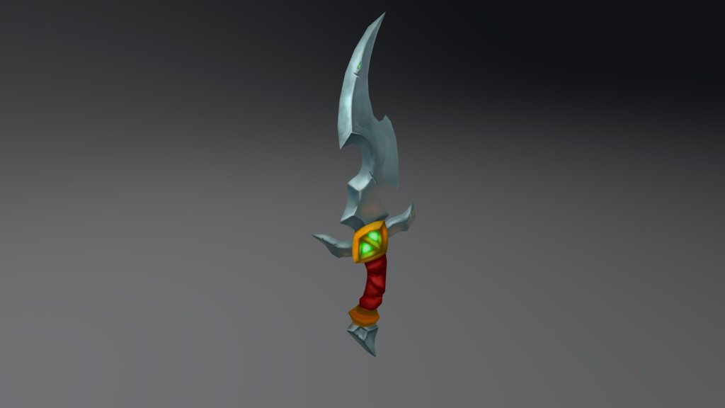 Dagger - 3D model by denizezgi [ef0b423] - Sketchfab