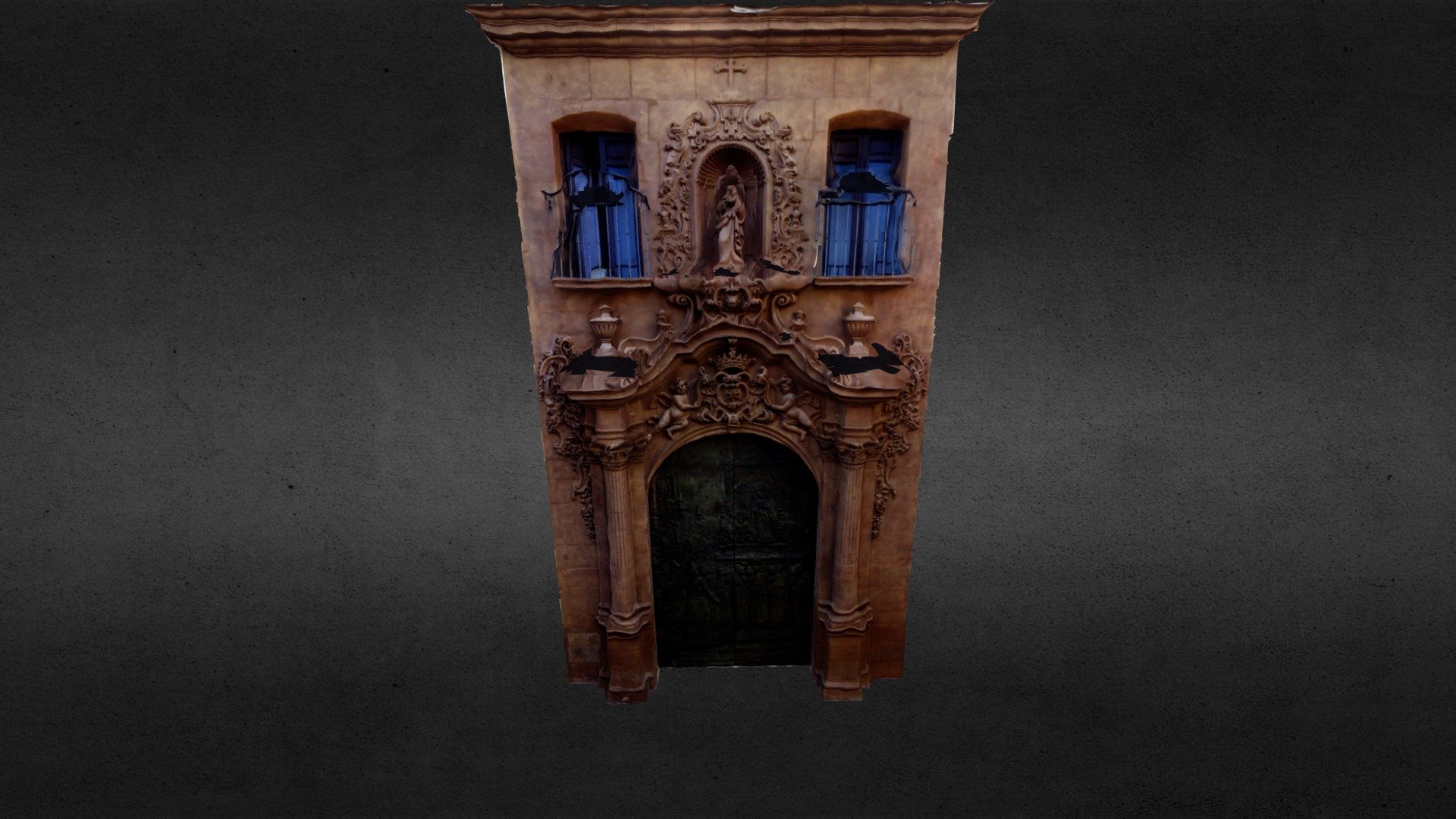 Puerta de la Capilla del Rosario de Lorca