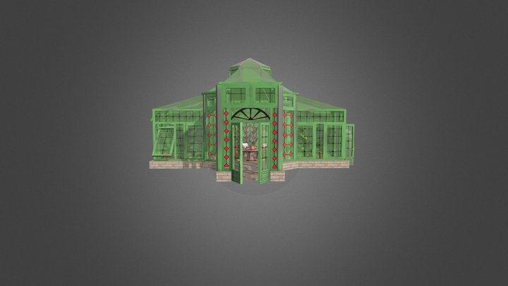 Winter Garden 3D Model