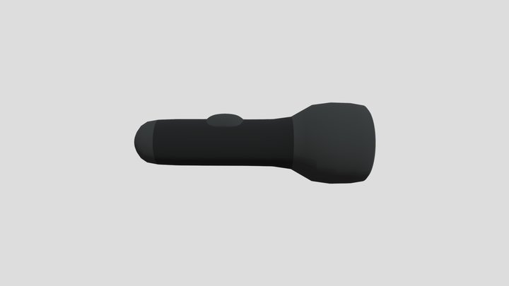 Flashlight for a Gorilla tag fangame horror mode 3D Model
