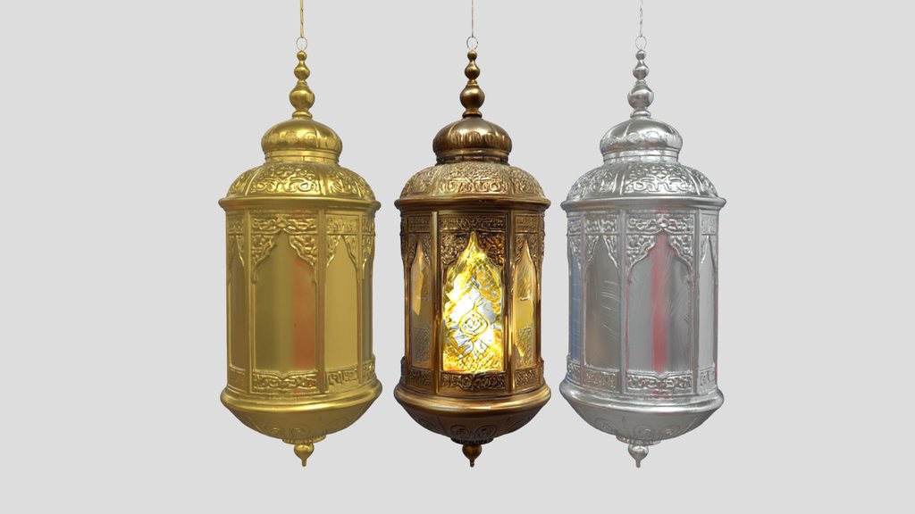Hanging Fanoos Ramadan- lamp - lantern