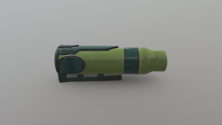 Samus Aran Arm Cannon 3D Model