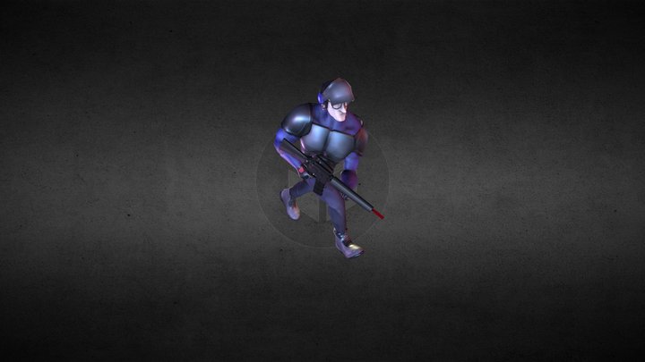 Militia BOSS - All City 3D Model