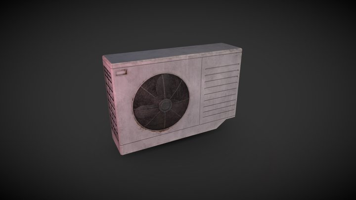 Air Conditioner (Game Prop) 3D Model