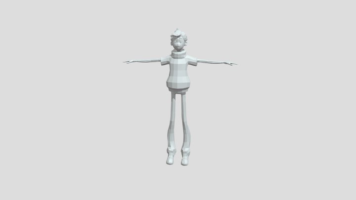 Space Man Ty 3D Model
