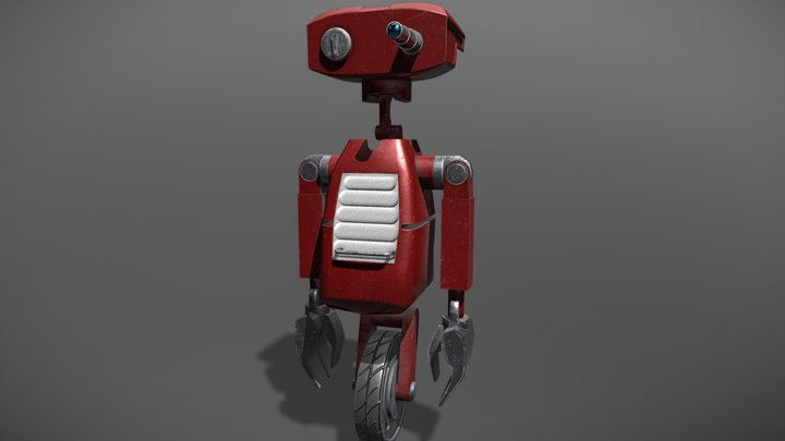 Assistance-Robot 3D Model