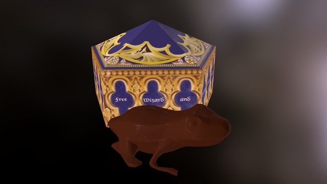 #5 - Frog Chocolate 3D Model
