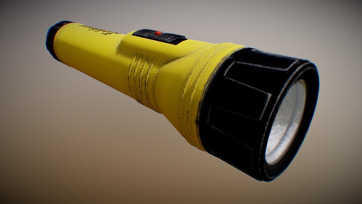 Small Plastic Torch – Free 3D Model STL