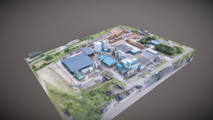 Reality drone map 1 3D Model