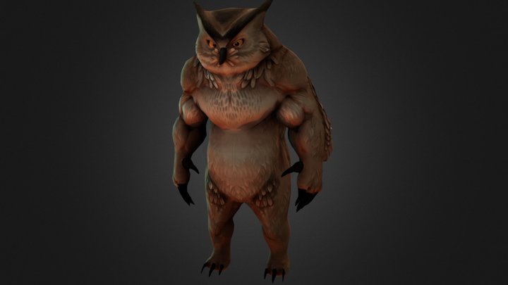 Owlbear 3D Model