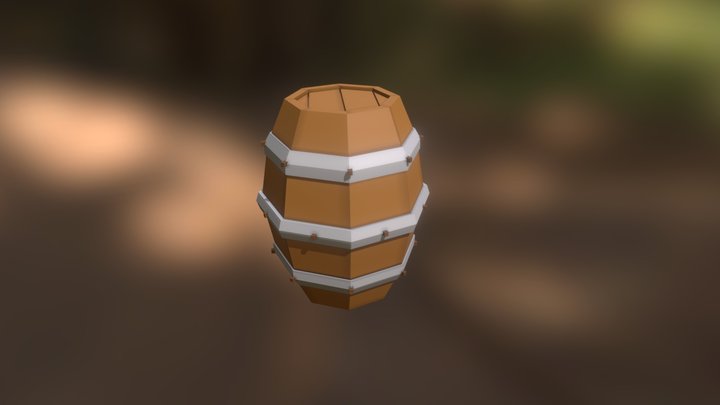 Barril 3D Model