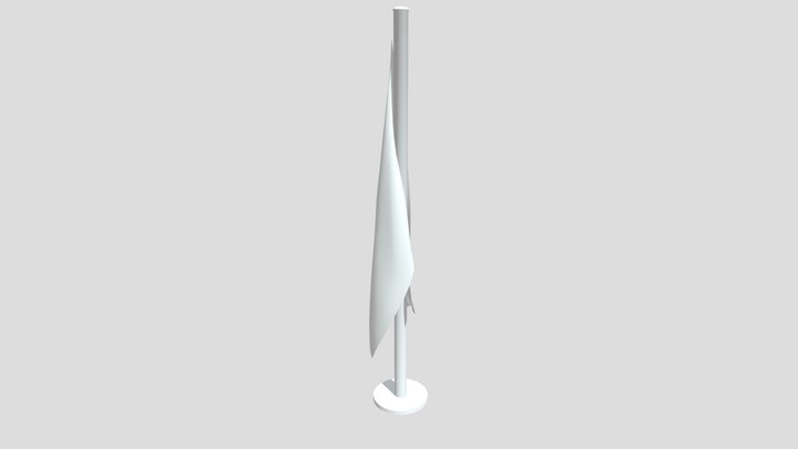 Flag Stand 3D Model