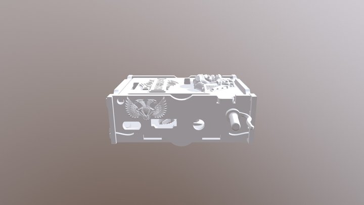 Raspberry Pi Harley Davinson COMPLET OBJ 3D Model