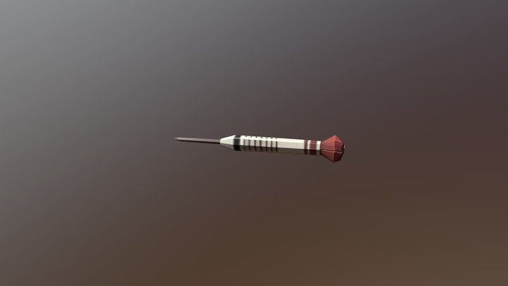 Tranquilizer Dart - Wildlife Research Tool 3D Model