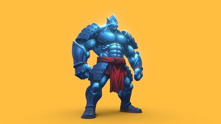 Ice Avenger 3D Model