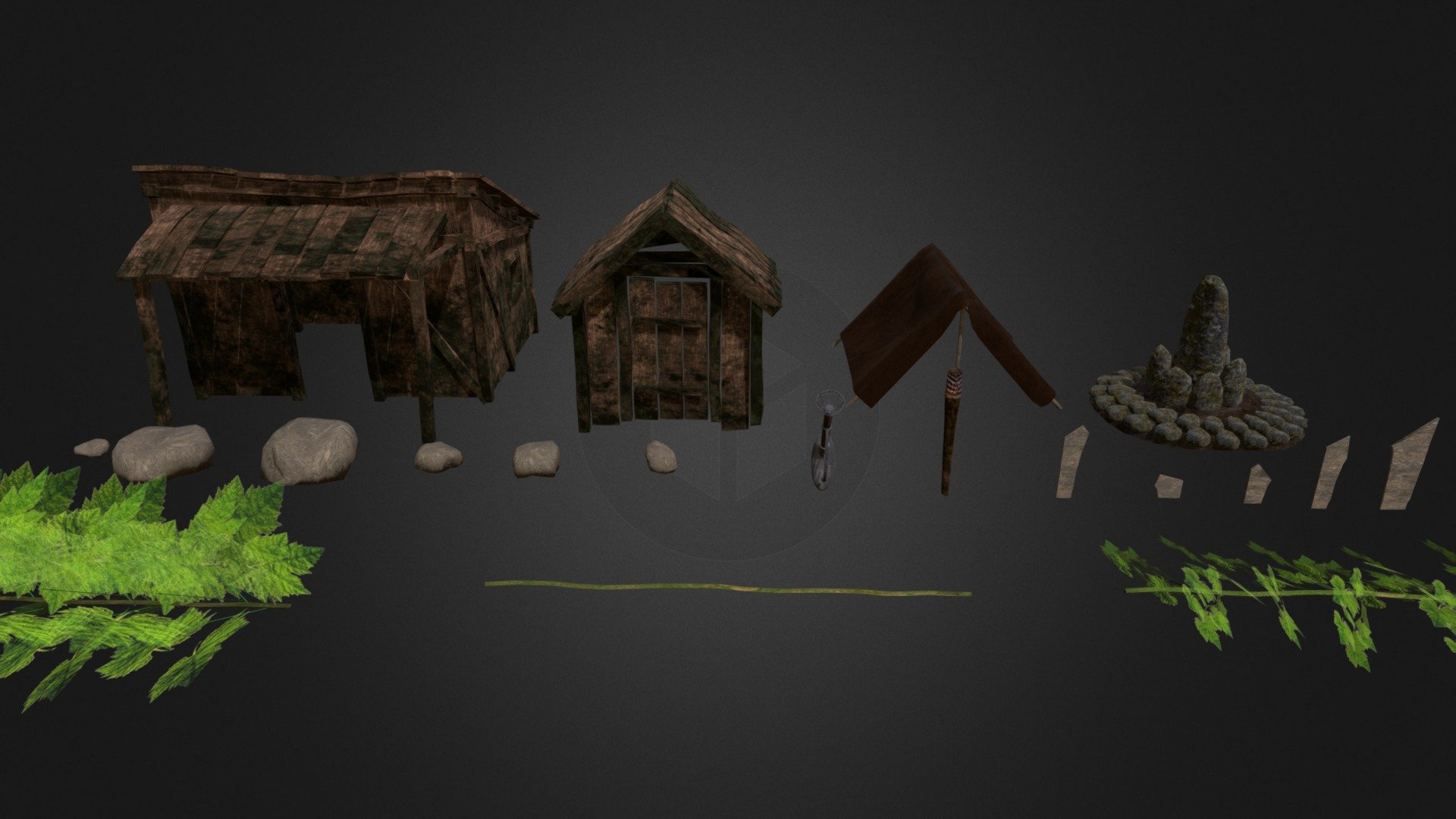 Note of Arms Environment Assets Set 3