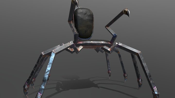 Spider Chair 3D Model