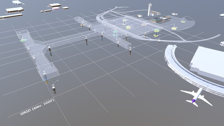 KCI Borehole Model 3D Model