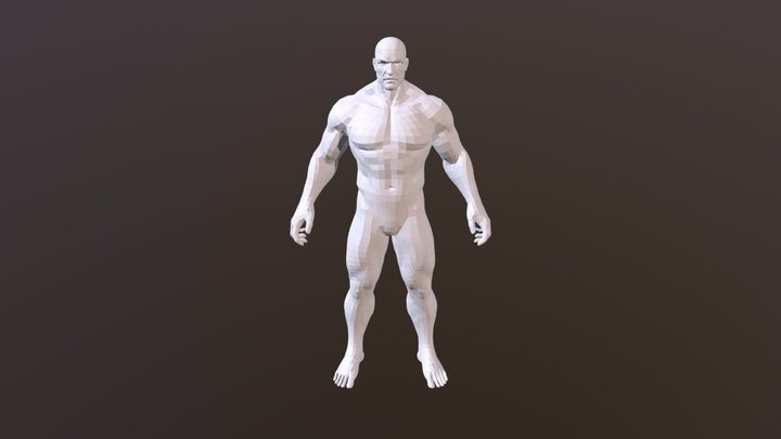 Male Base Highpoly 3D Model