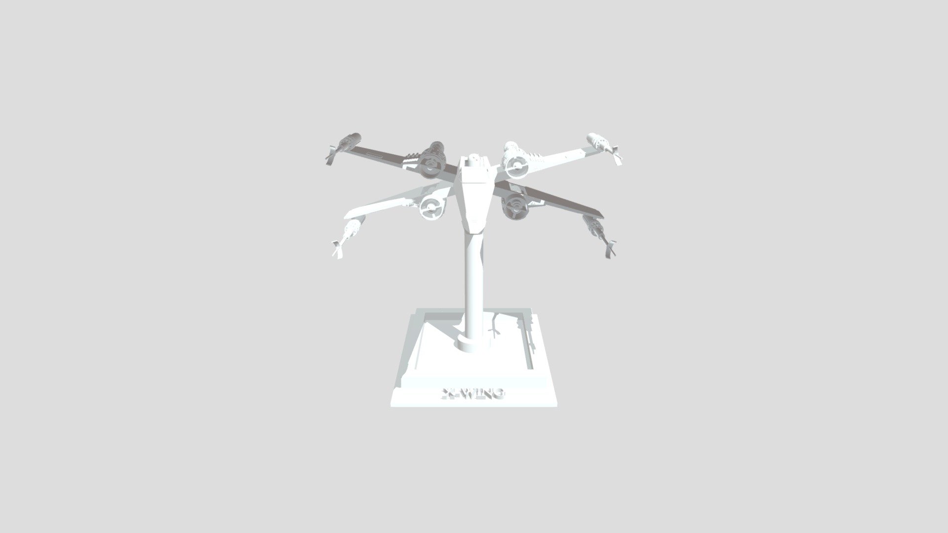 X-Wing - Download Free 3D model by Ironbug (@Ironbug78) [ef14edd ...