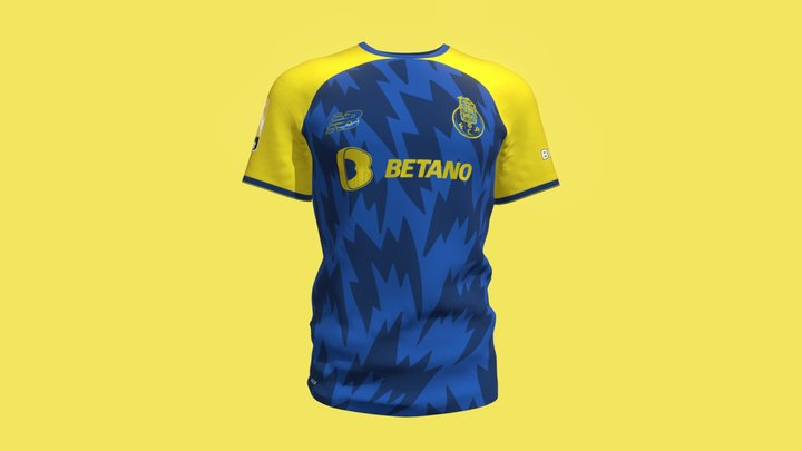 FC Porto Concept Shirt 2 3D Model