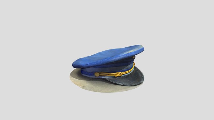 Marching Band Hat Model 3D Model