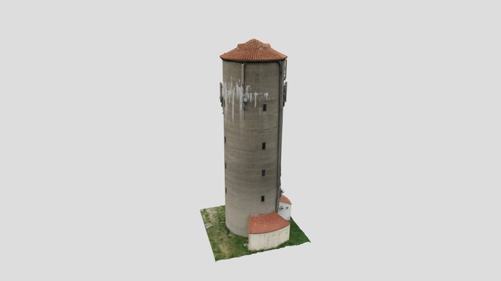 Tour Réservoir-mesh 3D Model