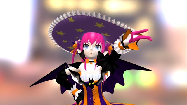 エリザベート（ハロウィン） 3D Model