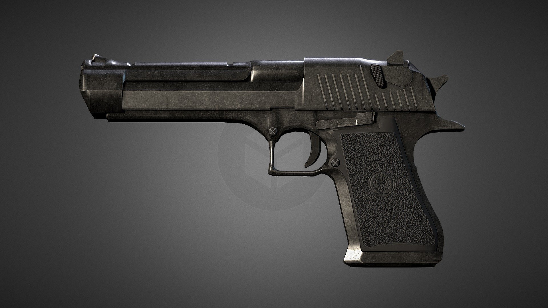 Desert Eagle Pistol - 3D model by NeverSleep [ef193ad] - Sketchfab